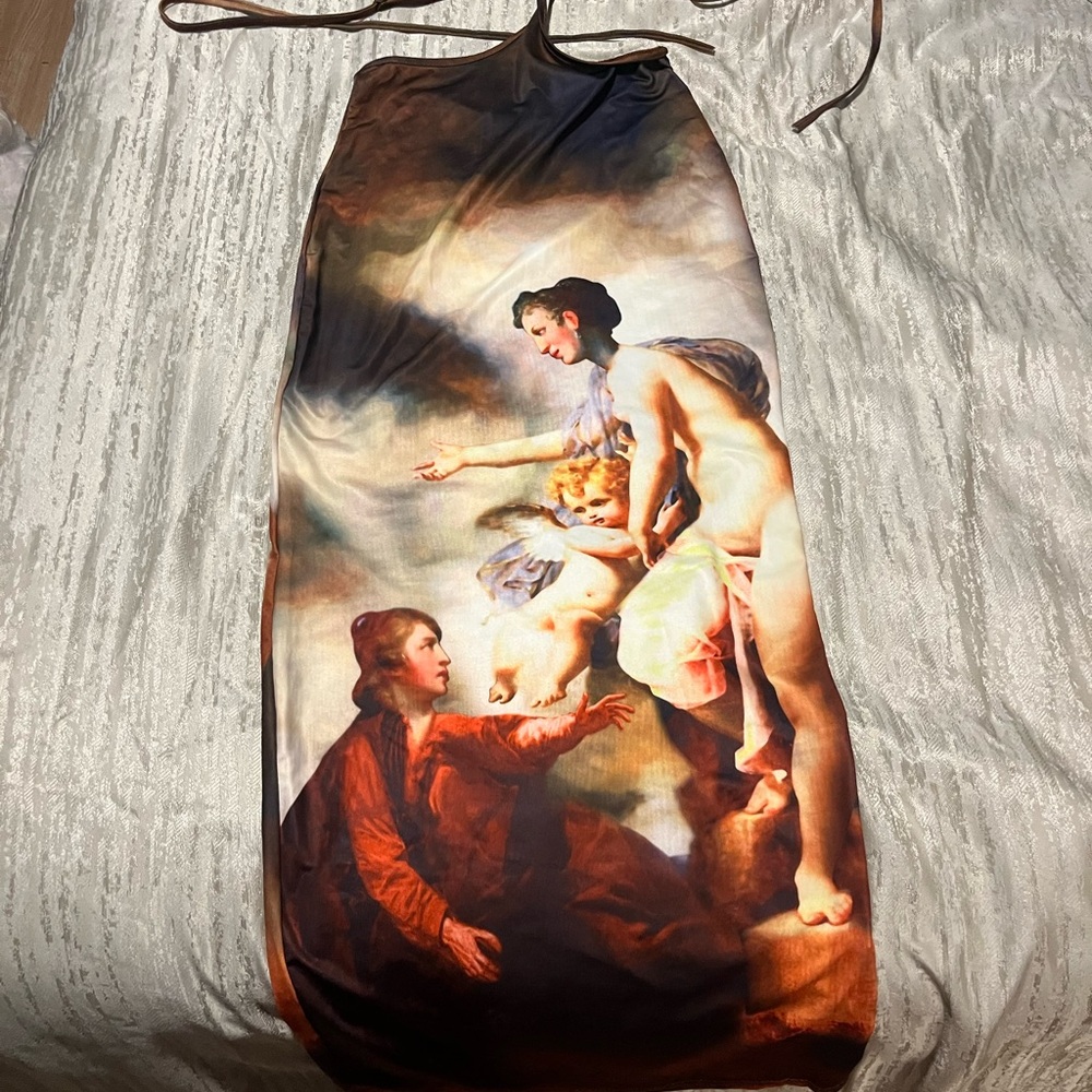 Artistic Print Women's Skirt